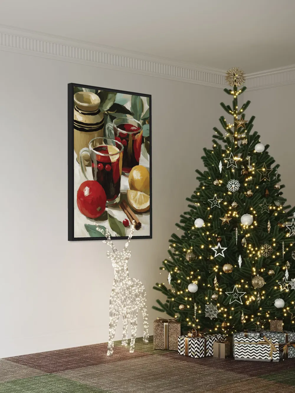 Plakat Spiced Citrus Brew - plakat z ciepłym naparem cytrusowym i cynamonem - obrazek 3