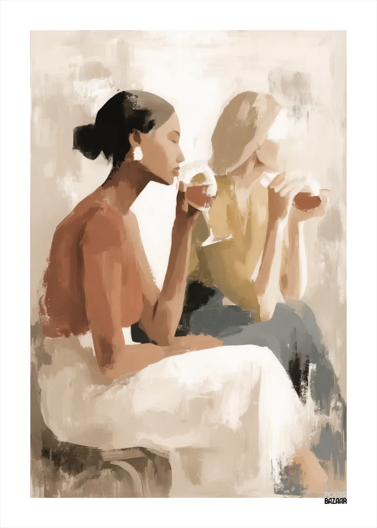 Wine Friends — luźny styl, ciepłe kolory
