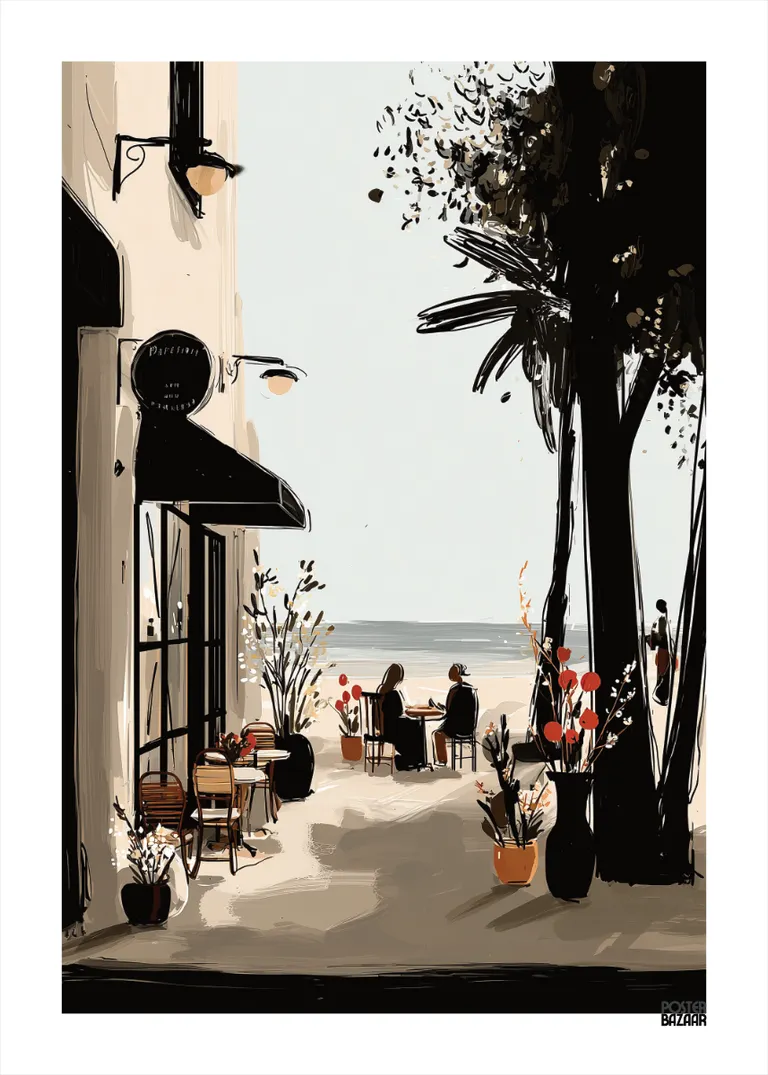 Cafe Vista — przytulna kawiarnia z widokiem na morze i plażę
