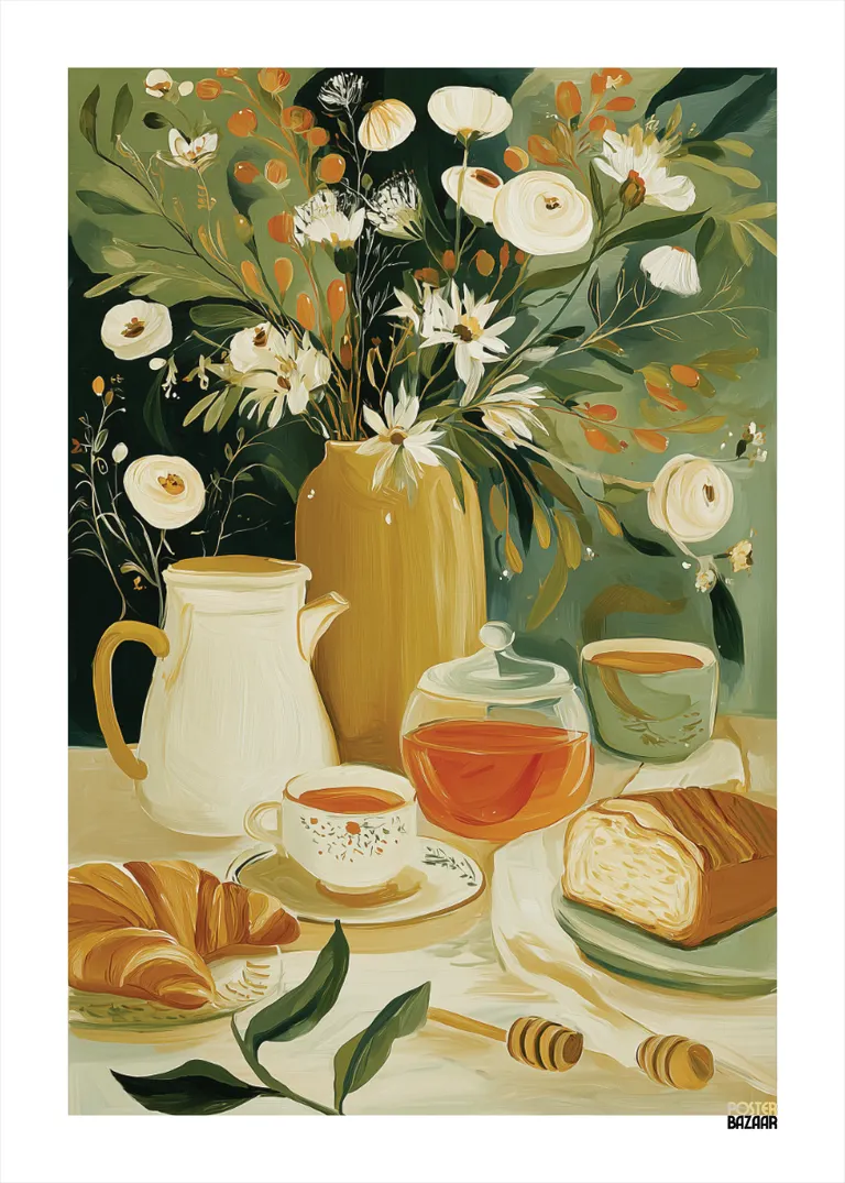Breakfast Harmony — ciepła scena śniadaniowa