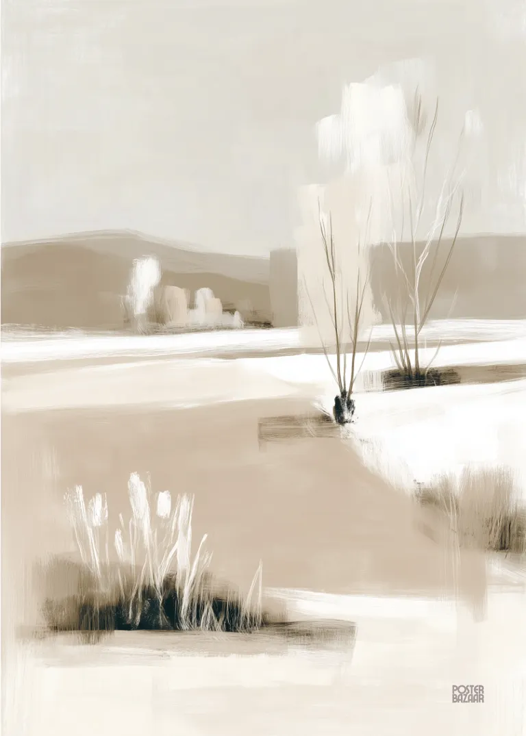 Muted Horizon — minimalistyczny krajobraz