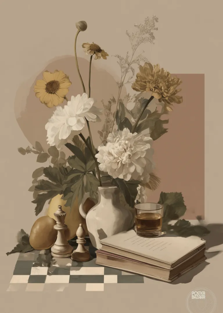 Still Life — martwa natura w pastelowych barwach