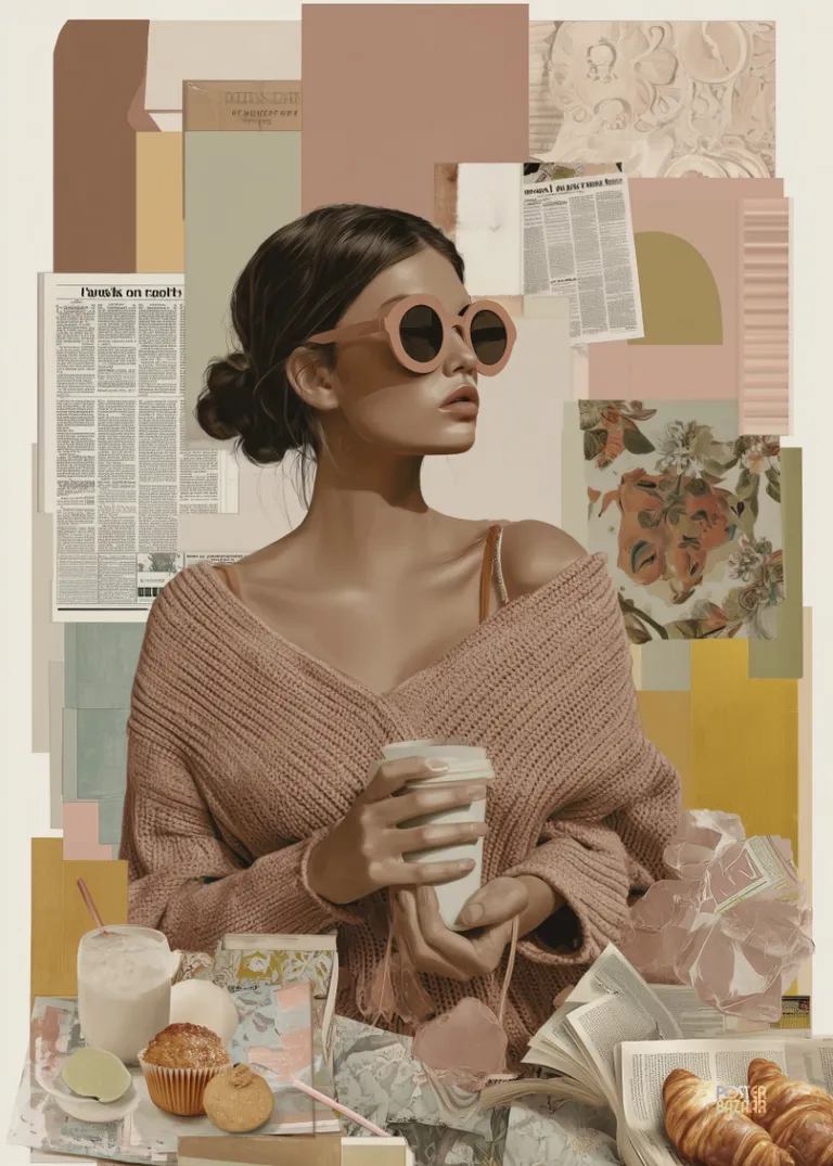 Urban Brunch — stylowa dziewczyna w ciepłych kolorach