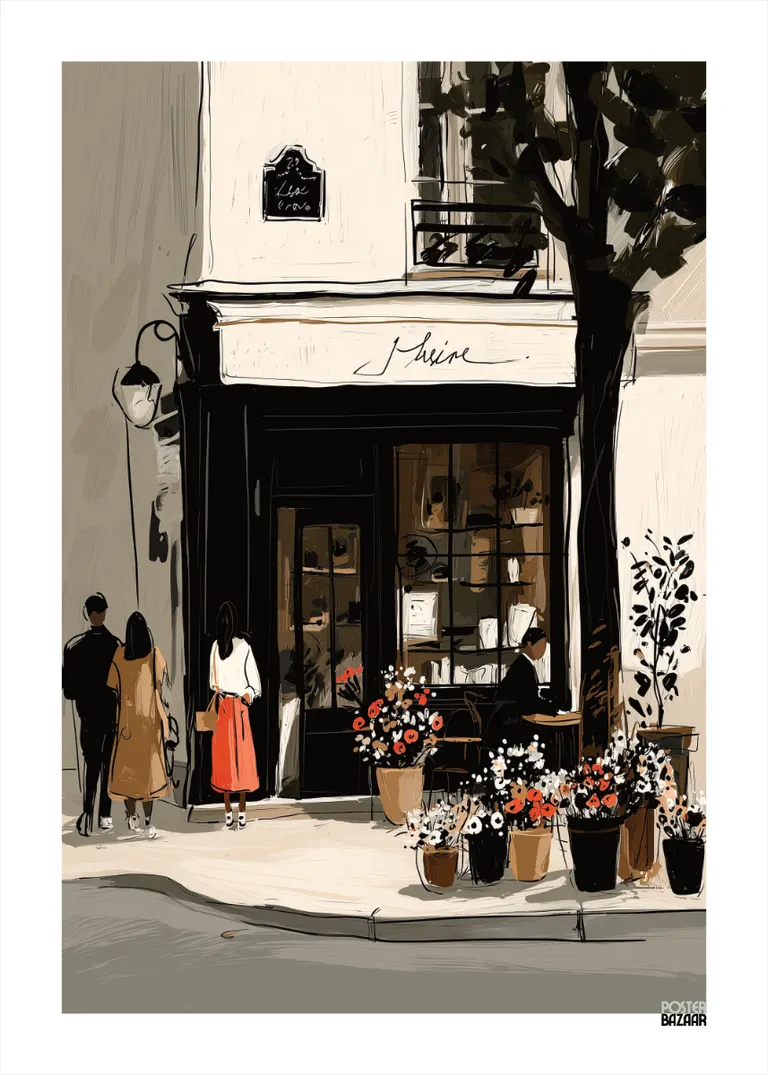 Parisian Corner — plenerowa kwiaciarnia w paryskiej uliczce